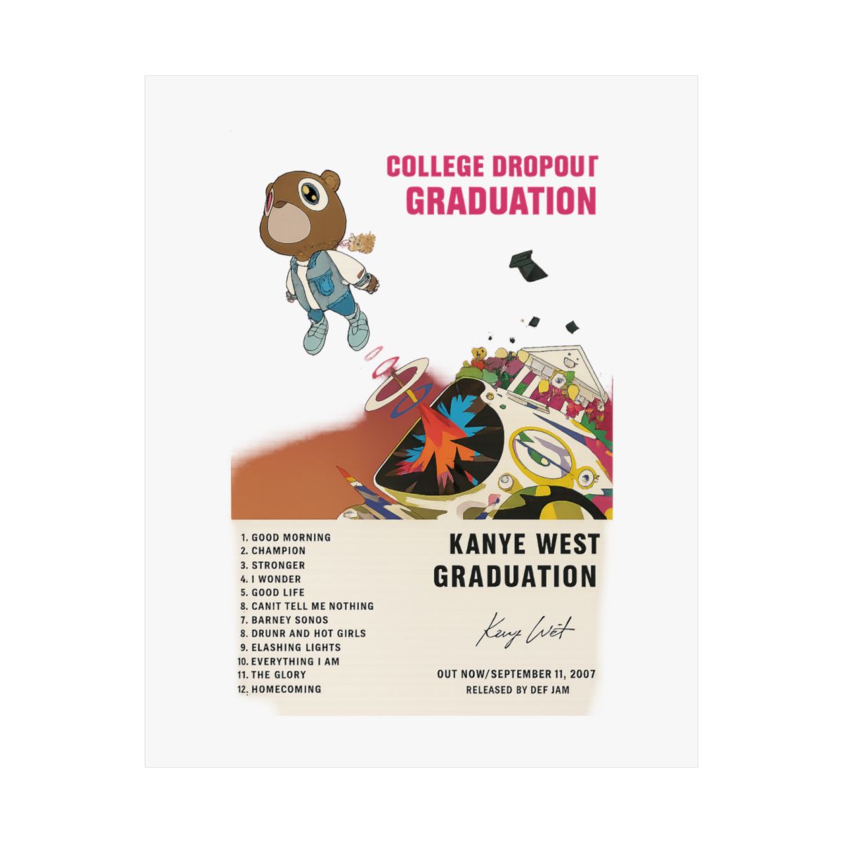 Posters Inside Posters Recursion Poster | Meta Wall Art Print