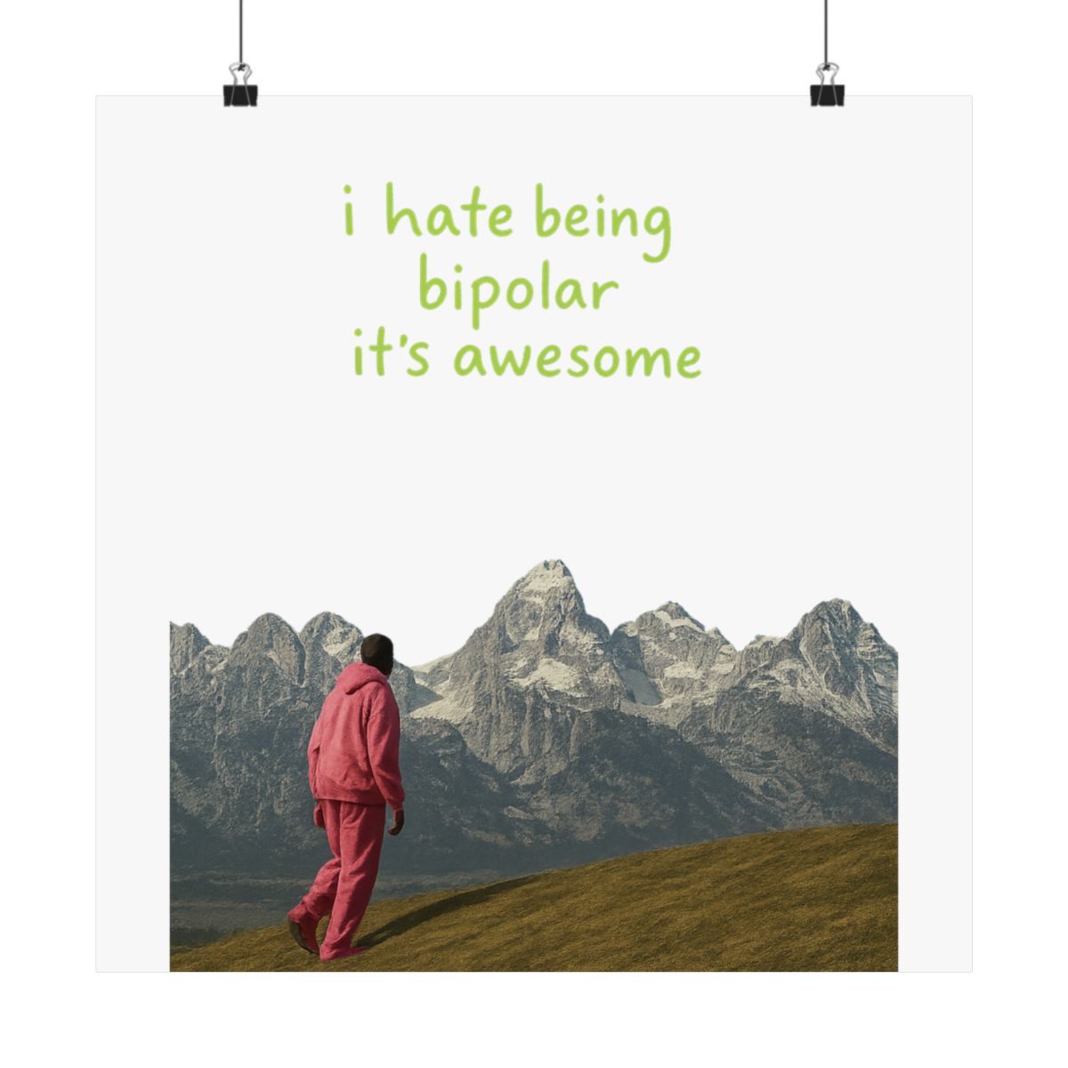 Mountain Ye Kanye West Album Cover Poster Print