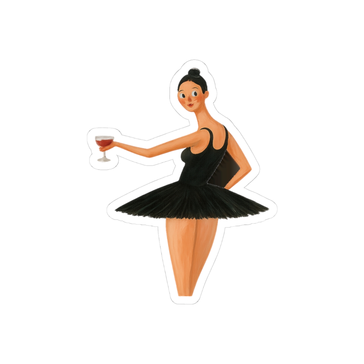 Kanye West Ballerina MBDTF Iconic Album Sticker