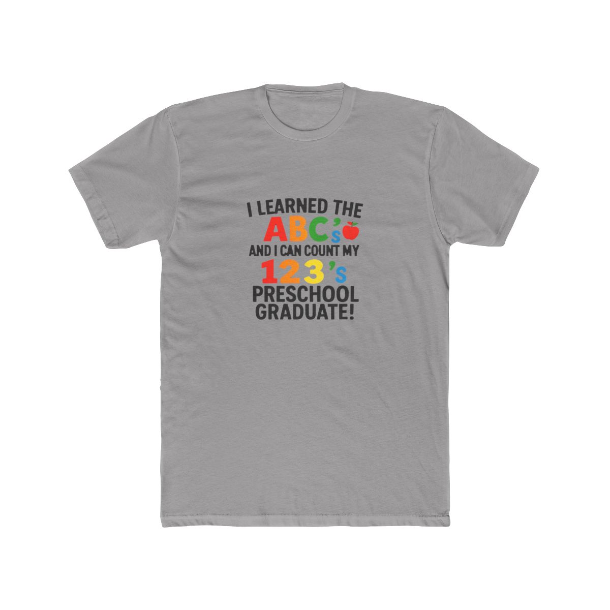 ABCs and 123 Preschool Graduate Graduation Party T-Shirt