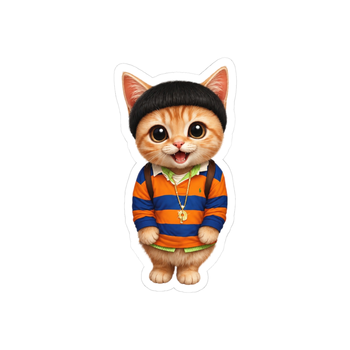 Kanye West Graduation Kitty Sticker