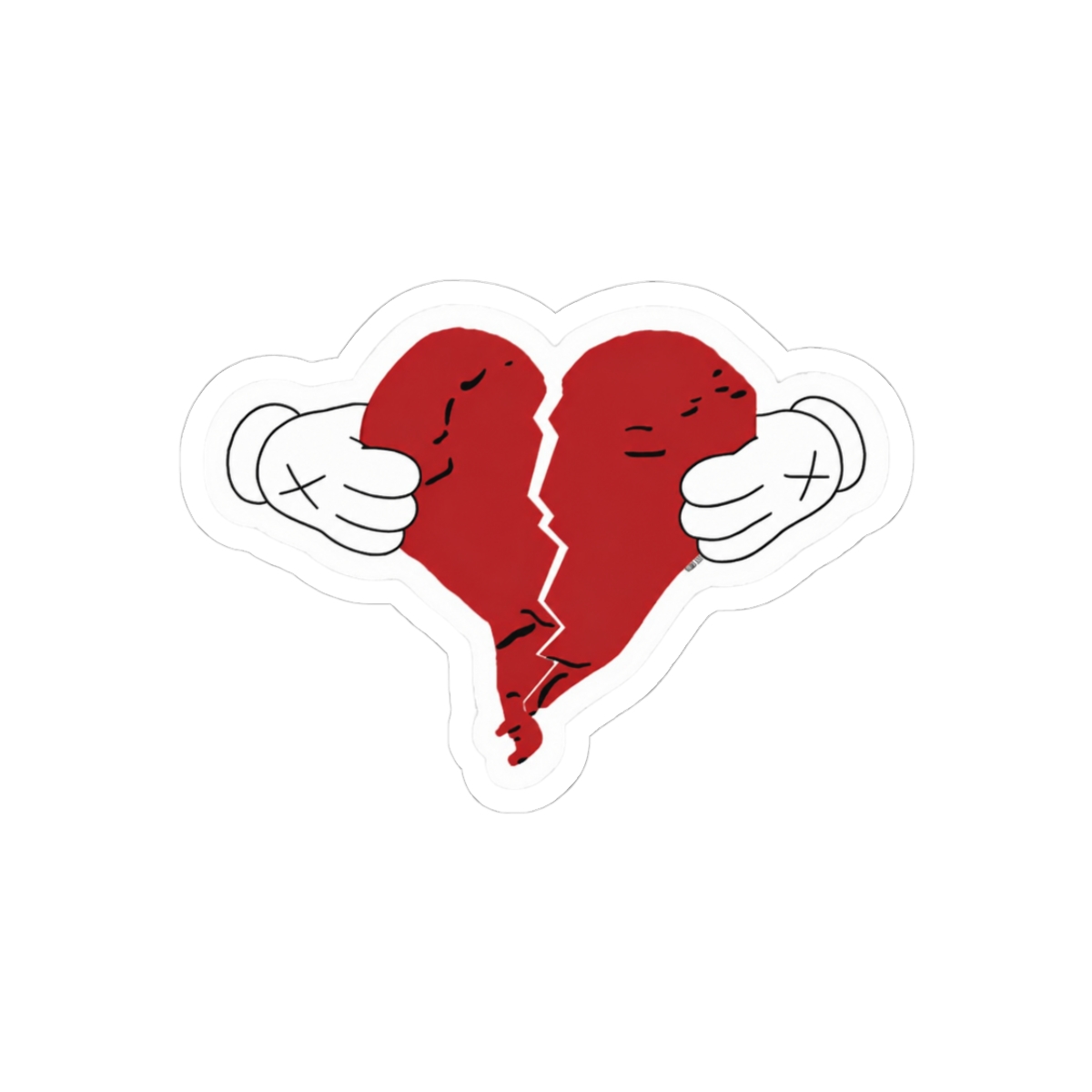 808s & Heartbreak Kanye West Minimalist Sticker