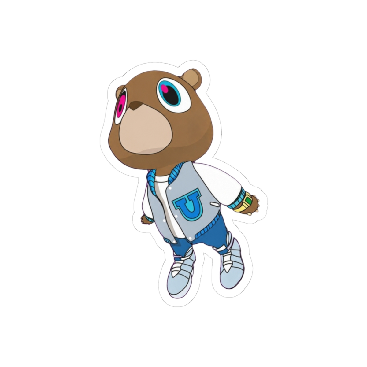 Graduation Bear Celebration Sticker