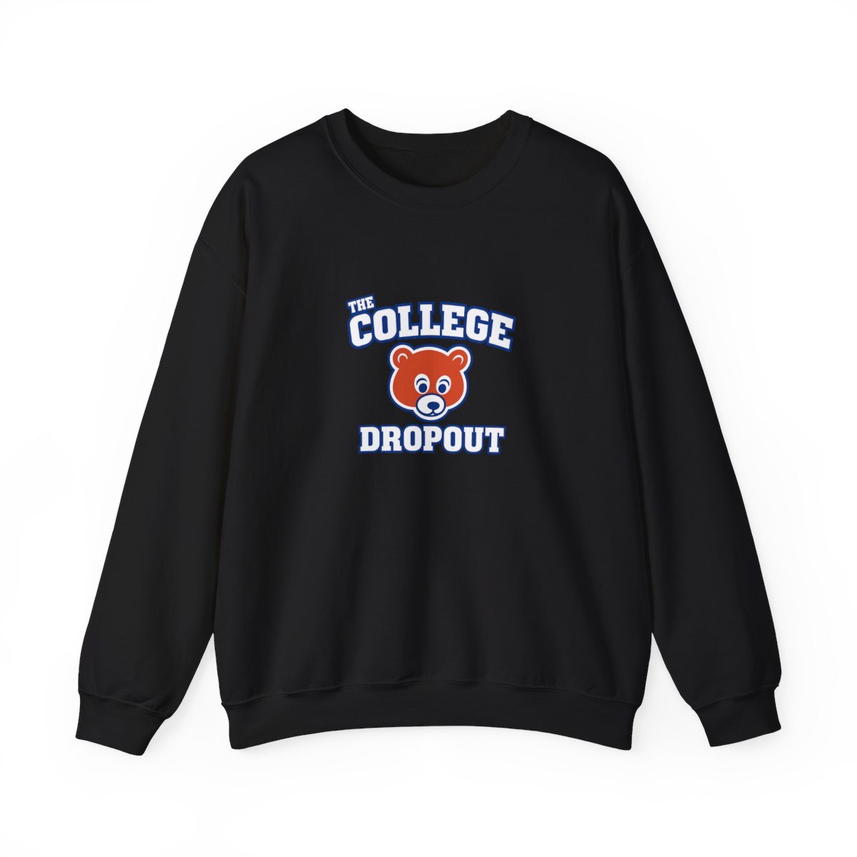 The College Dropout (Kanye Inspired) Orange & Blue Polo Rugby Hoodies