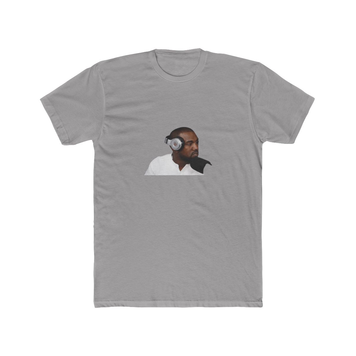 White T Shirt with a photo of Kanye West and the quote "You ain't been doing the education." The image includes the text "SiriusXM" and "SHADE" and the name "Kanye West"