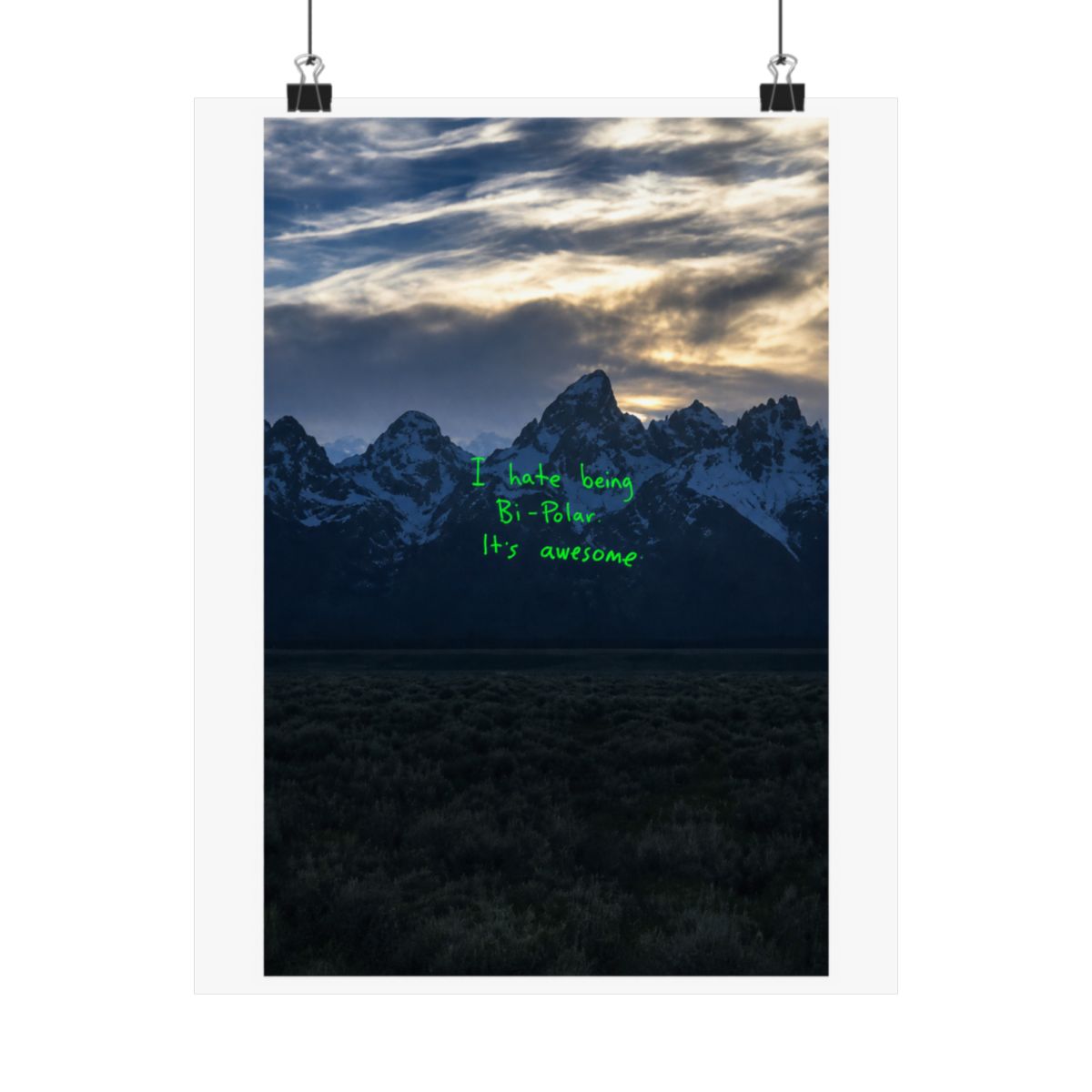 Kanye West Poster - Ye / Premium Matte vertical poster